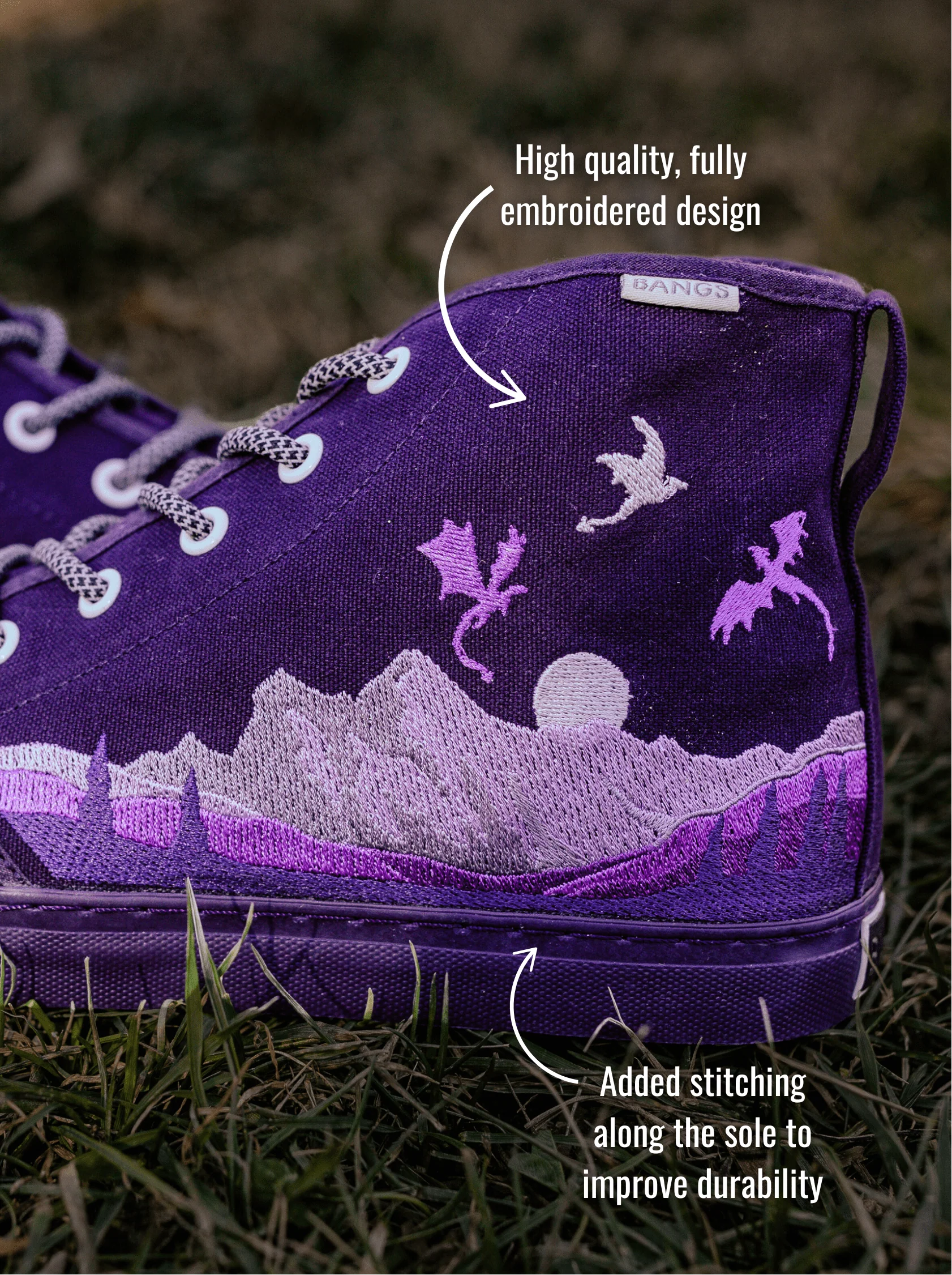 Mystic Mountain High Tops