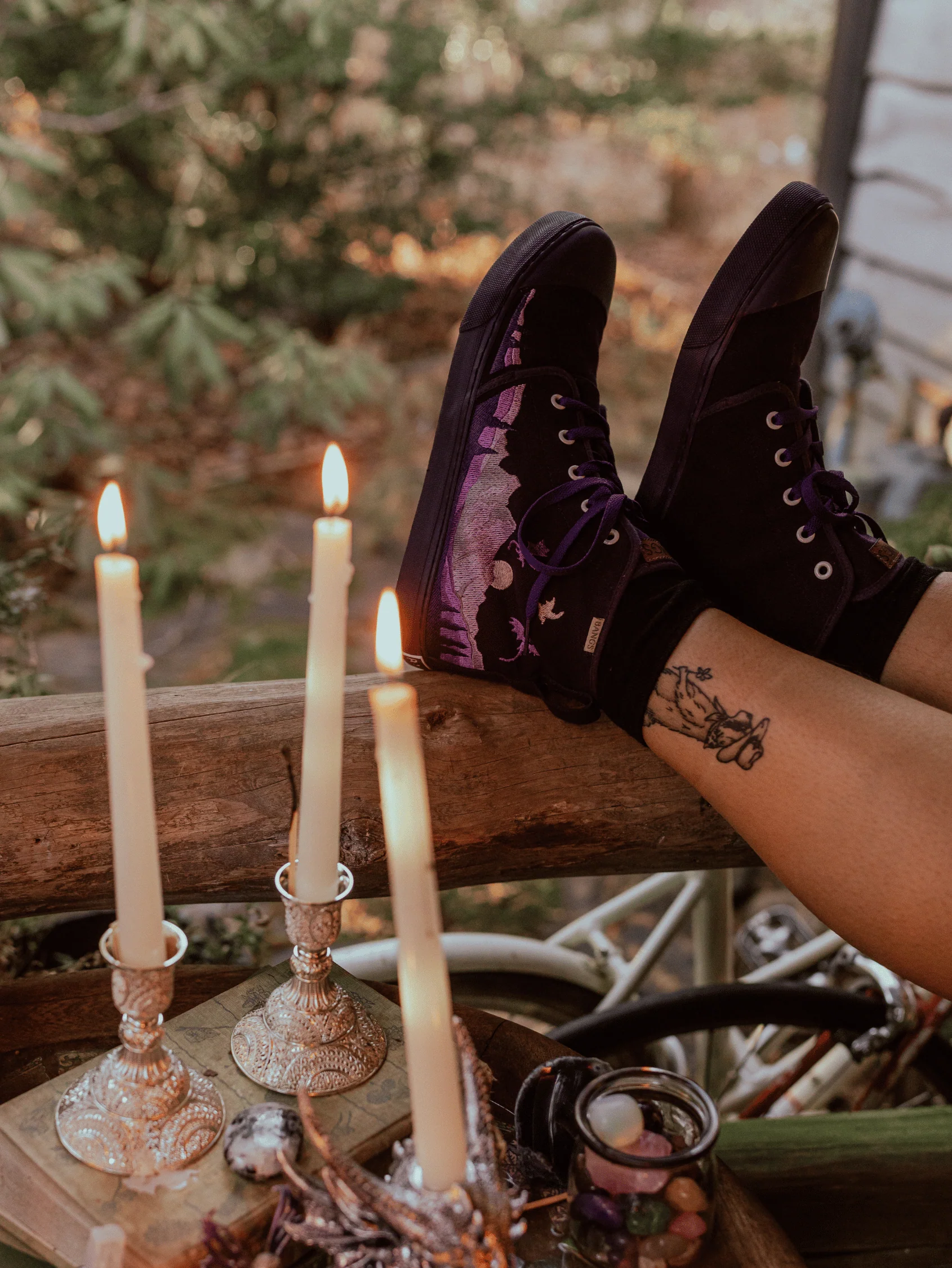 Mystic Mountain High Tops