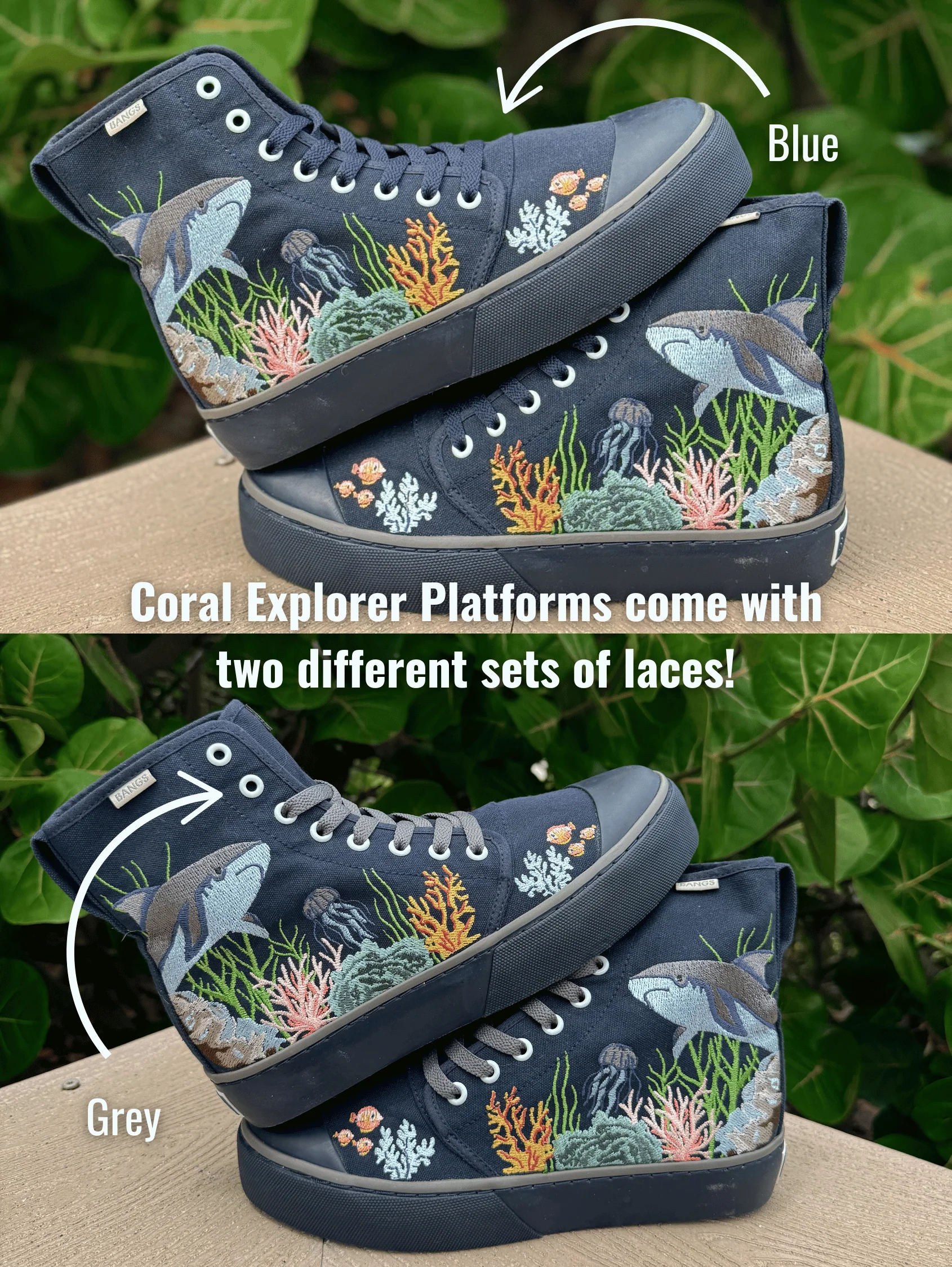 Coral Explorer Platform High Top