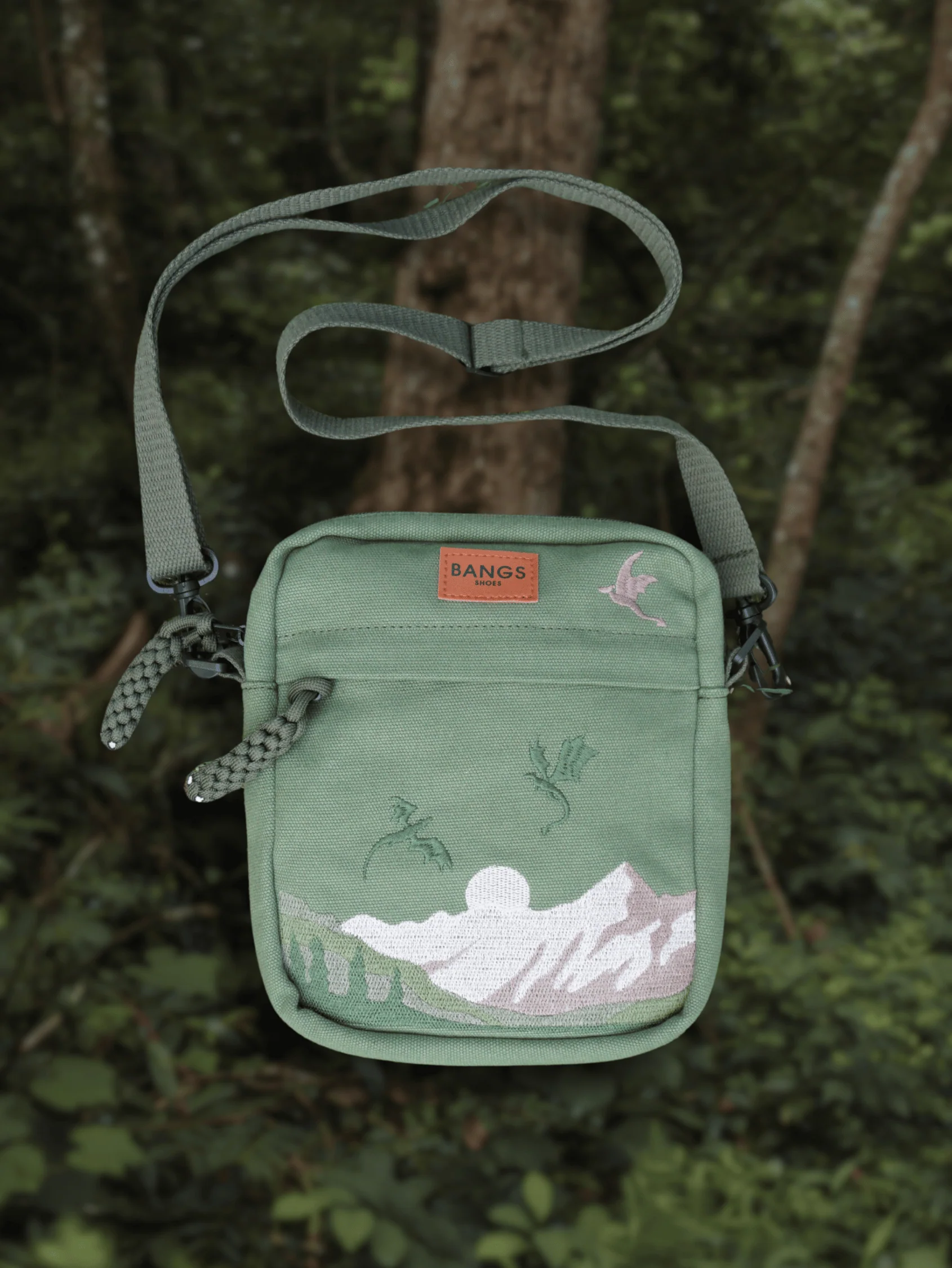 Emerald Mountain Crossbody Bag