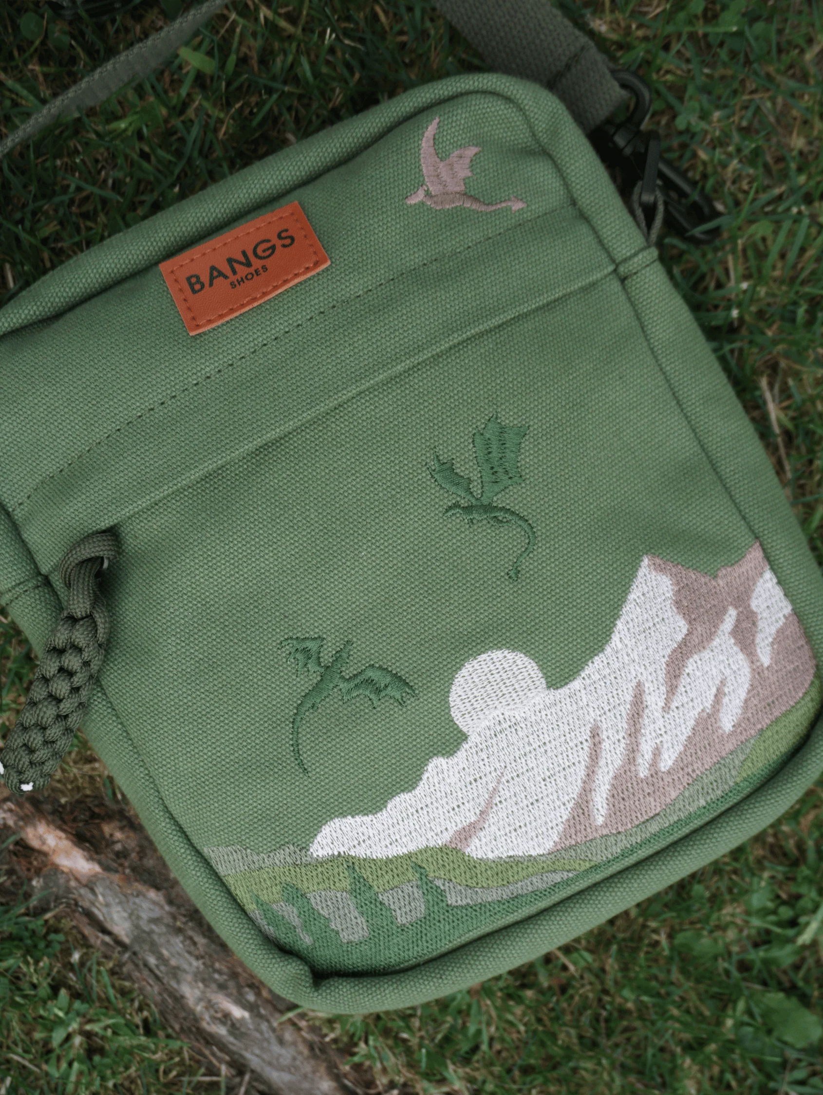 Emerald Mountain Crossbody Bag