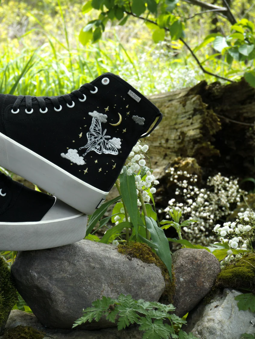 Enchanted Moonlight Platform High Top